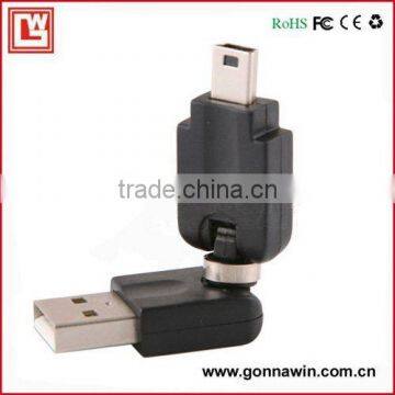 USB Adapter/USB AF to Mini BM Adapter/USB M TO Mini usb M(turn around)