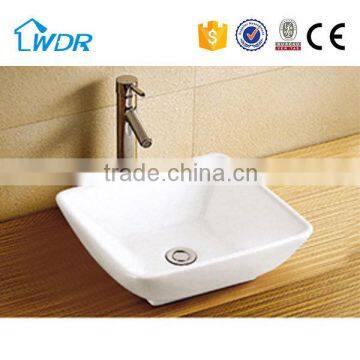 Ceramic square shape above counter art wash basin                        
                                                                                Supplier's Choice