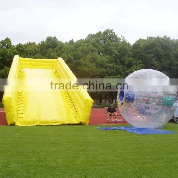 2015 hot inflatable zorb ramp,inflatable zorb and ramp