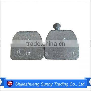 Zinc malleable iron beam clamp