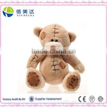 Plush Soft Gray and Brown Teddy,Stuffed Teddy Bear photo-2