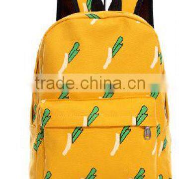 Girls Casual Cartoon Pattern Travel Backpack