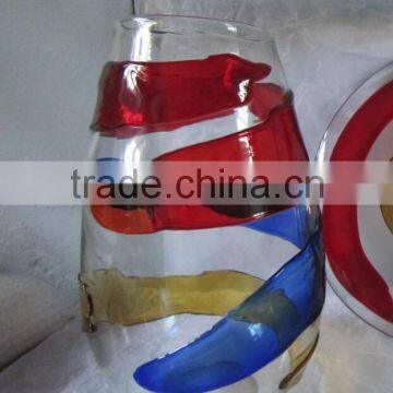 Different Shaped Glass Vase For Home Decoration