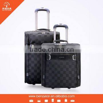 leather luggage 2013 eminent trolley luggage for men