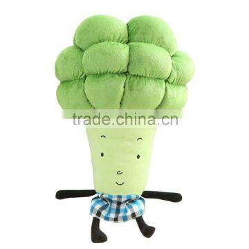 St toys green vegetables broccoli soft PP cotton stuffed safely for kids