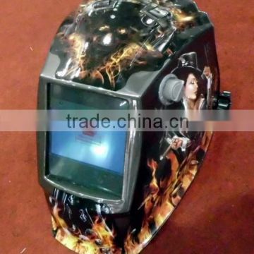 super quality 4 sensors solar auto darkening welding helmet LYG-A8SOB