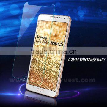 The Best Factory Price 0.33MM 2.5 D 9h Tempered Glass Screen Protector Samsung Note 3 Welcome OEM photo-3