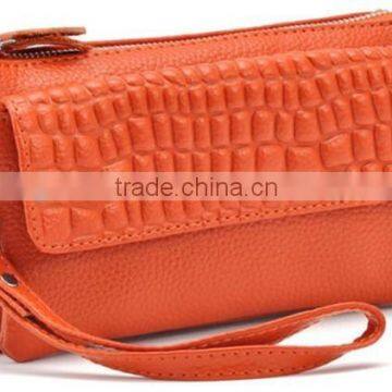Women Leather Clutch Bag Stone Pattern Zipper Bag Cowhide Messenger Fashion Bags Ladies Handbags photo-5