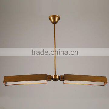 Golden Ceiling Plate Iron Body Lamp led lamps for hotel & home energy saving pendant light