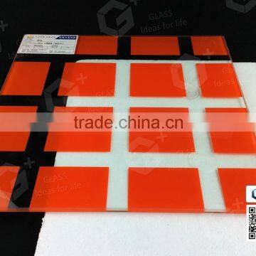 Ceramic silkscreen glass, tempered glass, clear glass