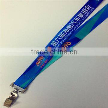 Custom auto sales exhibition printing lanyard