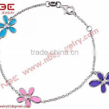 charm bracelet with high-end stoving varnish