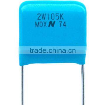 Resin Coated Metallized Polyester Film Capacitors --MDX22E105K