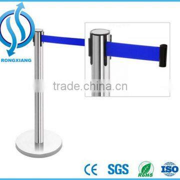 Double Belt Retractable Queue Management Bank Barrier