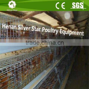Chicken Rearing Cage, Chicken Farm Cage for Egg Laying Hens photo-3