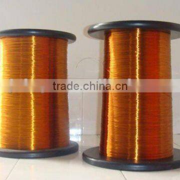 Enamelled copper clad aluminum wire