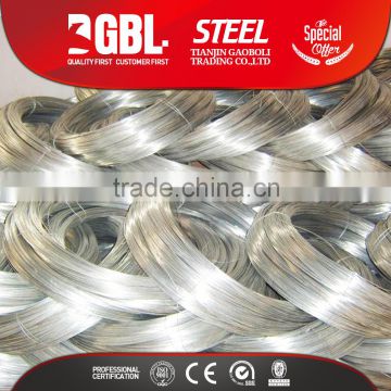 Chinese Manufacturer 8 gauge hot dipped galvanized steel wire