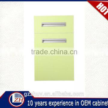new arrival professional uv plain color kitchen cabinet swinging door