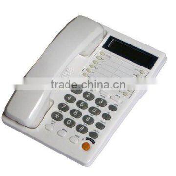 Caller ID Phone, Jumbo special design, FSK/DTMF dual system, best office supplies, hotel phones, low price, OEM manufacturer.