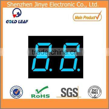 0.56 inches red 2 digit digital 7 segment led display