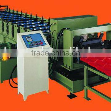 Steel Structural Step Tile Roof Roll Forming Machine Tile Making Machine photo-2