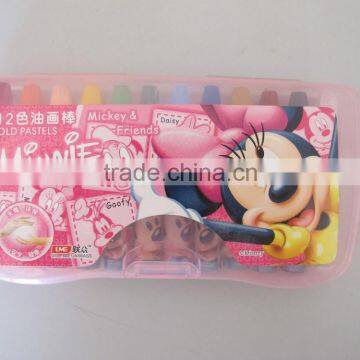 12color Oil Pastel Crayon in Plastic Box photo-6