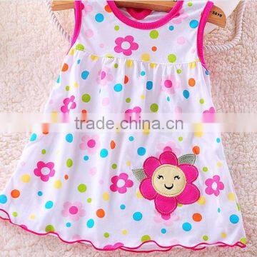 Baby Girls Lovely Summer Sleeveless Dress photo-6