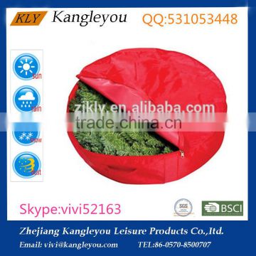 China new product big round christmas tree storage bags