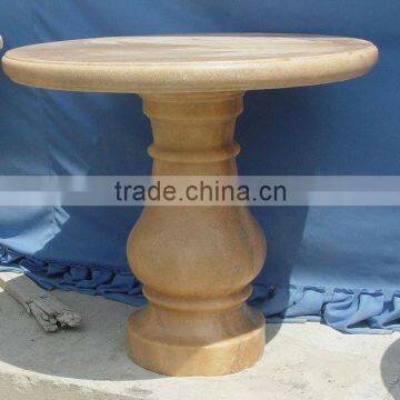Red Marble Indoor Table