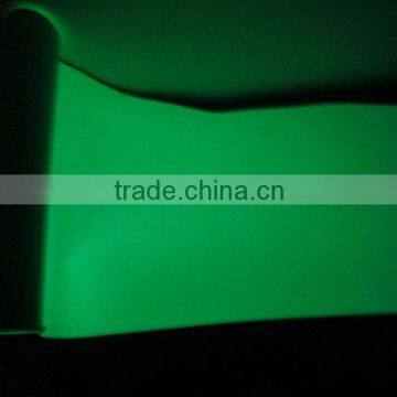 Glow in the dark self adhesive fluorescent cloth reflective fabric