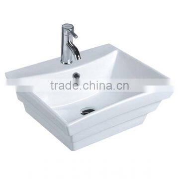 ceramic square sanitary ware art bathroom sink