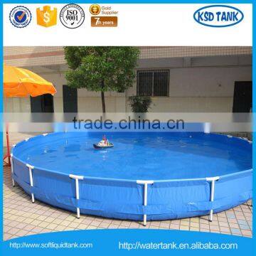 flexible and foldable pvc tarpaulin fish tank