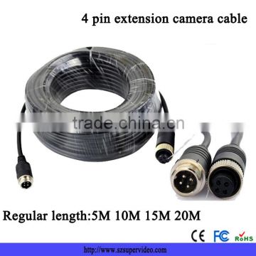 15M Backup camera system 4-pin extension cable