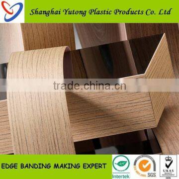 PVC Edge Banding Tape for Particle Board / Melamine Chipboard PVC Edging