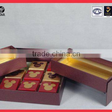 Custom Paper Cake Box With Ribbon / Cake Box Design Gift Box photo-2