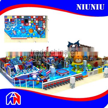 New design indoor playground ocean series