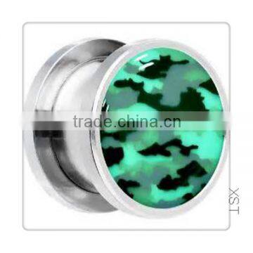 Camouflage ear plugs wholesale ear plugs jewelry