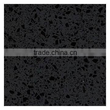 Italian hot sale artificial marble black quartz stone price