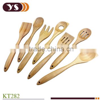 7 pieces acacia wood kitchenware set