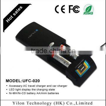 unique design color lcd screen multi function battery charger automotive