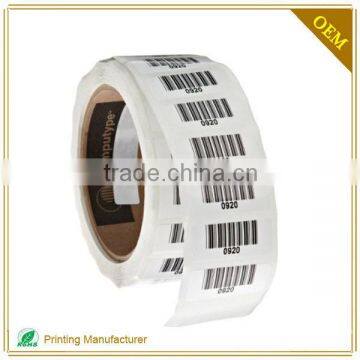 High Quality Anti Theft Barcode HS Code For Labels Sticker Supplier