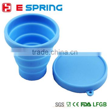 Telescopic Collapsible Outdoor Travel Silicone Retractable Folding Cup