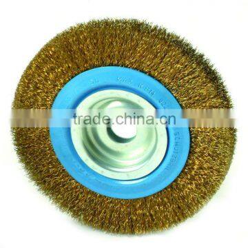 Circular Wire Brush Brass LASER
