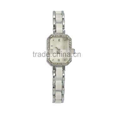 New Models Fashion Square Silicone Band Diamond Watch Women Bracelet photo-2