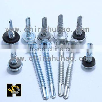 Galvanized hex truss head drill screw from Tianjin Supplier