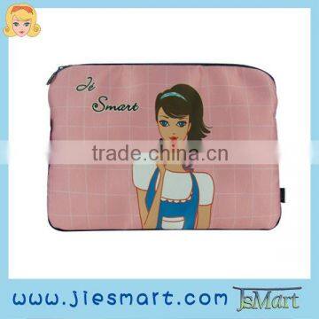 JSMART Laptop sleeve computer bag customized MOQ FREE giftware sublimation printing