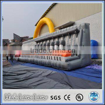 Plastic bladder dam inflatable water model