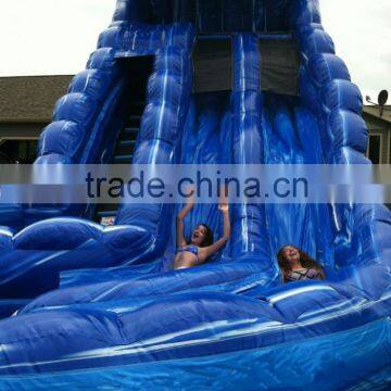 Tidal Wave Dual Lane Water Slide,Hot Sale Event Party Inflatable Gaint Water Slide photo-2