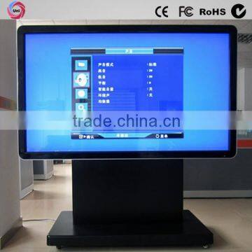 Smart internet big screen 55 inch HD floor standing advertising lcd touch screen information kiosk