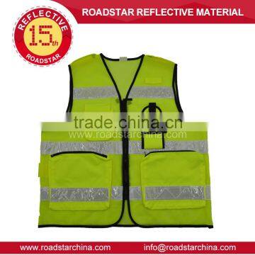 reflective safety mesh vest